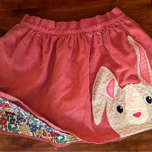 Mini Boden Corduroy Bunny Skirt